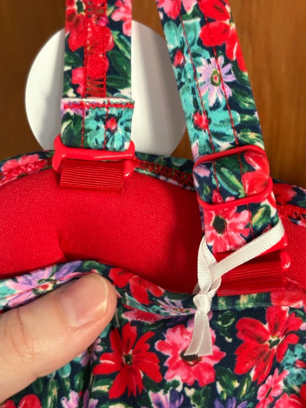 NWT Curvy Kate Floral Bikini Top - Picture 4 of 5